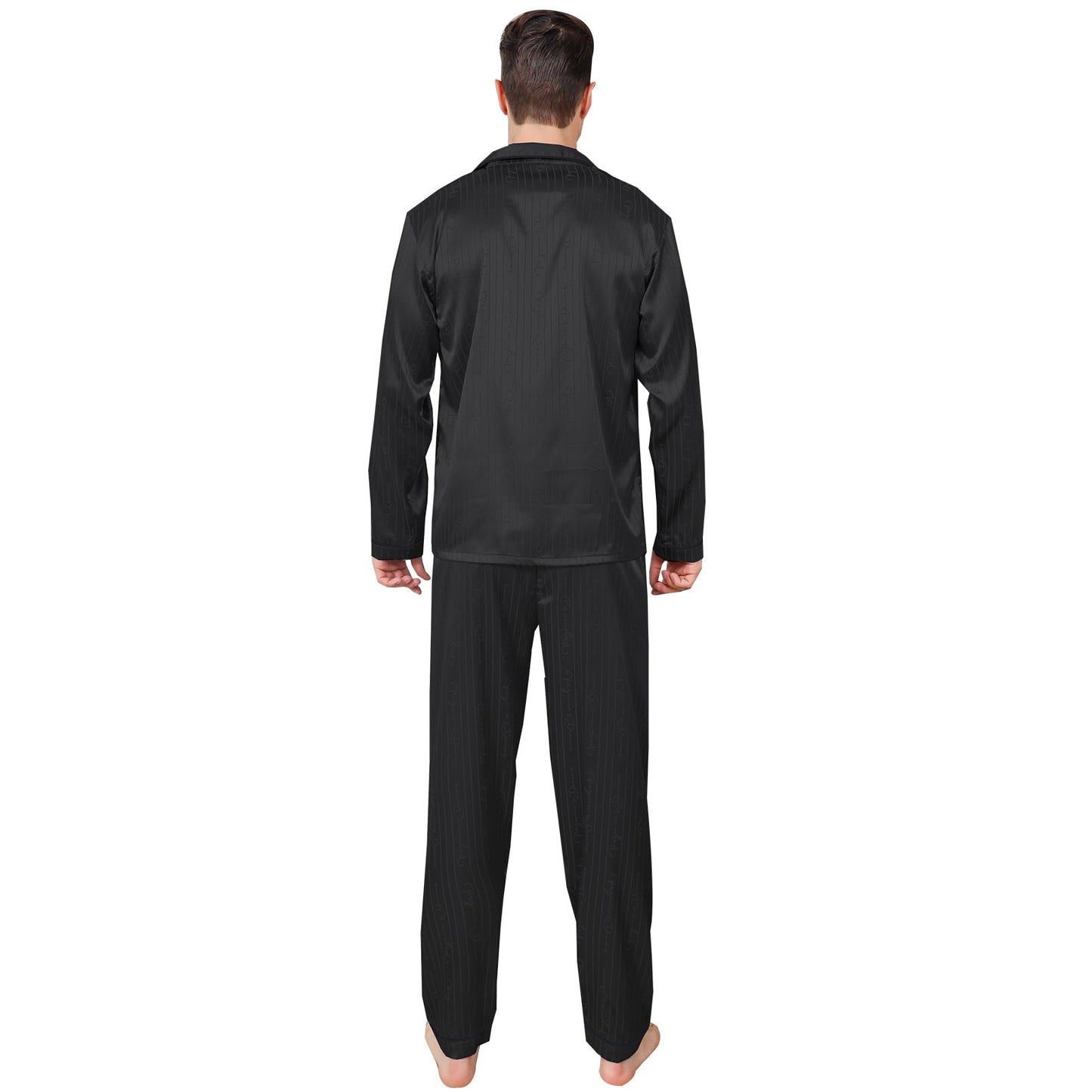 Ice Silk Men's Pajama Set