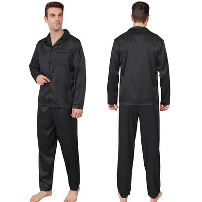 Ice Silk Men's Pajama Set