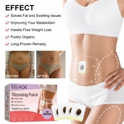 EELHOE Slimming Patch, Lazy Slimming Body Sculpting Body Belly Button Tight Belly Button Pill Belly Belly Thighs