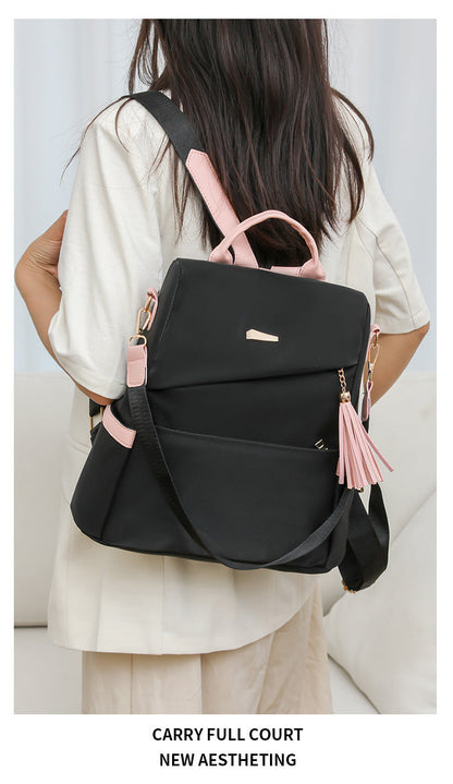 Oxford Anti-Theft Women's Backpack
