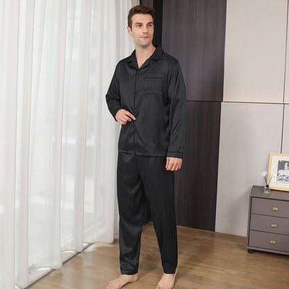 Ice Silk Men's Pajama Set