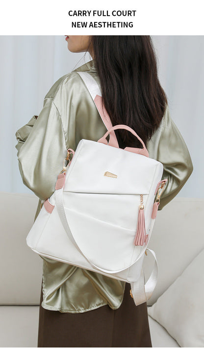 Oxford Anti-Theft Women's Backpack