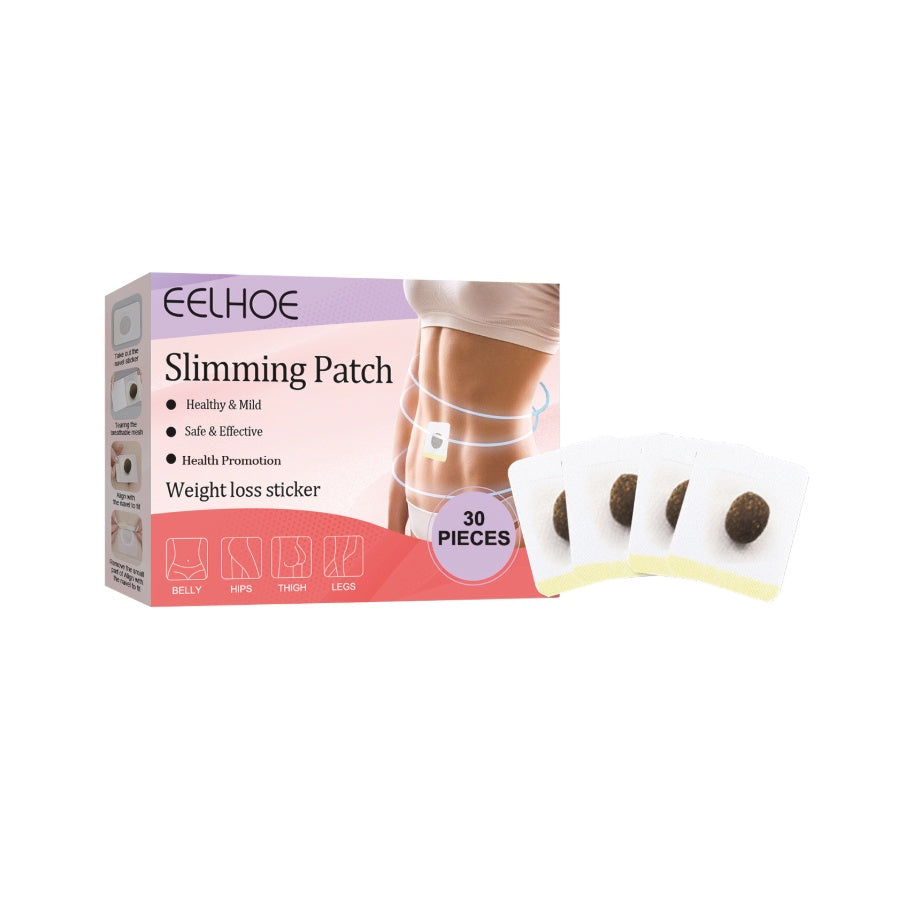 EELHOE Slimming Patch, Lazy Slimming Body Sculpting Body Belly Button Tight Belly Button Pill Belly Belly Thighs
